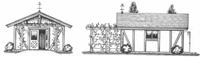 Tudor Garden Shop Blueprint